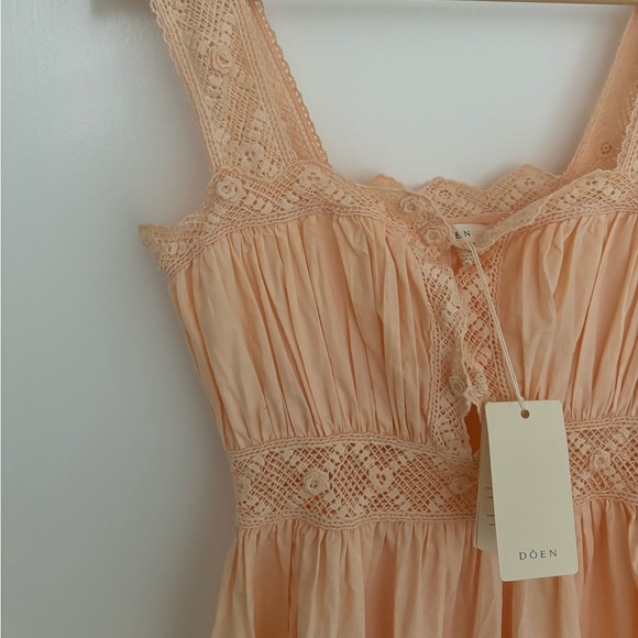 DOEN Augustine Dress in Coral Sands - XXS - NWT - Picture 8 of 14